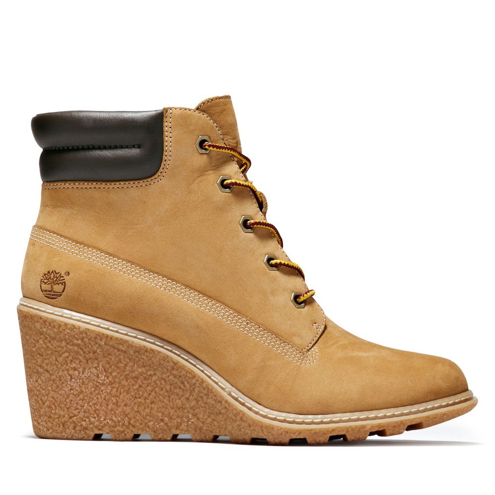 Timberland 6-Inch Μποτακια Γυναικεια Καφε - Amston - Greece 0148932-AK